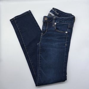 American Eagle Blue Jeans skinny (0)